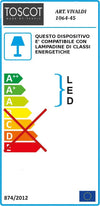 Plafoniera-Toscot-VIVALDI-1064-45x45-GX53-LED-galestro-terracotta-lampada-soffitto-classica-rustica-interno