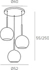 Plafoniera-TP-FUTURE-1155-S3-TG-E27-LED-25CM-vetro-pirex-soffiato-colorato-ampolla-calate-piastra-moderno-classico-multiluce