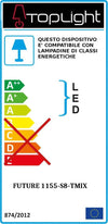 Plafoniera-TP-FUTURE-1155-S8-TMIX-E27-LED-vetro-pirex-soffiato-colorato-ampolla-calate-piastra-moderno-classico-multiluce