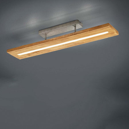 Plafoniera-Trio-Lighting-BRAD-27W-LED-3000LM-3000°K-dimmerabile-legno-lampada-soffitto-classica-rustica-interno
