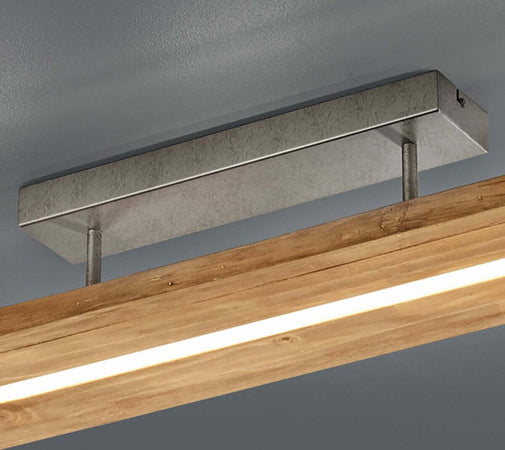 Plafoniera-Trio-Lighting-BRAD-27W-LED-3000LM-3000°K-dimmerabile-legno-lampada-soffitto-classica-rustica-interno