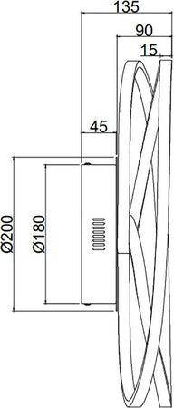 Plafoniera-Trio-Lighting-GALE-38W-LED-3850Lm-3000°K-60CM-dimmerabile-lampada-soffitto-ultramoderna-interno