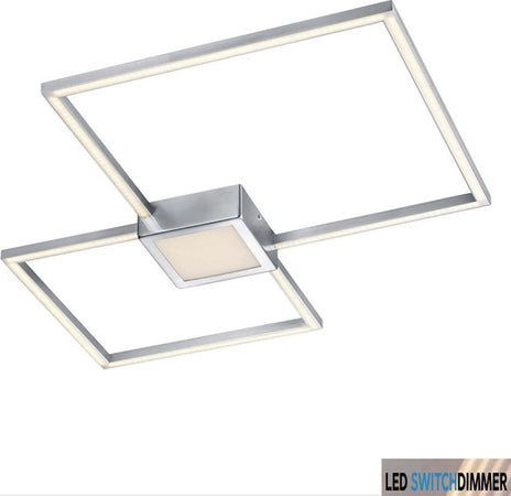 Plafoniera-Trio-Lighting-HYDRA-28W-LED-2600LM-3000°K-dimmerabile-metallo-lampada-parete-soffitto-interno