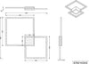 Plafoniera-Trio-Lighting-HYDRA-28W-LED-2600LM-3000°K-dimmerabile-metallo-lampada-parete-soffitto-interno