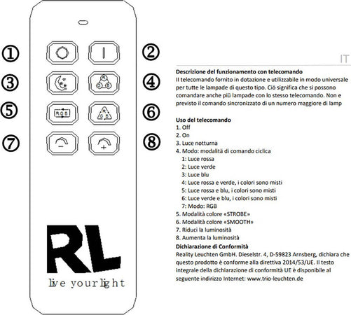 Plafoniera-Trio-Lighting-RUBIN-20W-LED-1700Lm-3000°K-RGB-dimmerabile-lampada-soffitto-luce-notturna-ultramoderna-interno