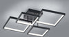 Plafoniera-Trio-Lighting-SORRENTO-24W-LED-2400LM-3000°K-dimmerabile-metallo-lampada-soffitto-quadrata-ultramoderna-interno