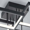 Plafoniera-Trio-Lighting-SORRENTO-24W-LED-2400LM-3000°K-dimmerabile-metallo-lampada-soffitto-quadrata-ultramoderna-interno