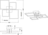 Plafoniera-Trio-Lighting-SORRENTO-24W-LED-2400LM-3000°K-dimmerabile-metallo-lampada-soffitto-quadrata-ultramoderna-interno