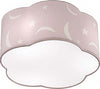 Plafoniera-Trio-Lighting-TR-MOONY-E27-LED-tessuto-lampada-soffitto-cilindro-bambine-camerette-interno