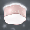 Plafoniera-Trio-Lighting-TR-MOONY-E27-LED-tessuto-lampada-soffitto-cilindro-bambine-camerette-interno