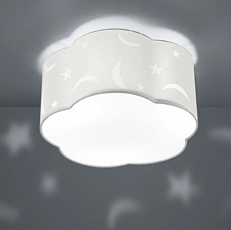 Plafoniera-Trio-Lighting-TR-MOONY-E27-LED-tessuto-lampada-soffitto-cilindro-bambine-camerette-interno