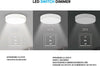 Plafoniera-Trio-Lighting-TUCSON-35W-LED-3300Lm-3000°K-dimmerabile-legno-lampada-soffitto-parete-ultramoderna-interno