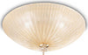 Plafoniera-vetro-graniglia-ambra-Ideal-Lux-SHELL-140186-50-E27-LED-lampada-soffitto-parete-classica