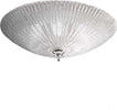 Plafoniera-vetro-graniglia-trasparente-Ideal-Lux-SHELL-008622-60-E27-LED-lampada-soffitto-parete-classica