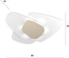 Plafoniera-vetro-Top-Light-STRATEGY-1196-PLG-E27-LED-lampada-soffitto-parete