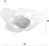 Plafoniera-vetro-Top-Light-STRATEGY-1196-PLM-FA-E27-LED-lampada-soffitto-parete