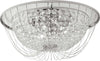 Plafoniera Vienna Cromo 4Xe14 45X22Cm Illuminazione/Illuminazione per interni/Lampadari lampade a sospensione e plafoniere/Plafoniere Led Mall Home - Napoli, Commerciovirtuoso.it