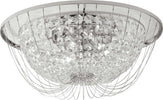 Plafoniera Vienna Cromo 4Xe14 45X22Cm Illuminazione/Illuminazione per interni/Lampadari lampade a sospensione e plafoniere/Plafoniere Led Mall Home - Napoli, Commerciovirtuoso.it