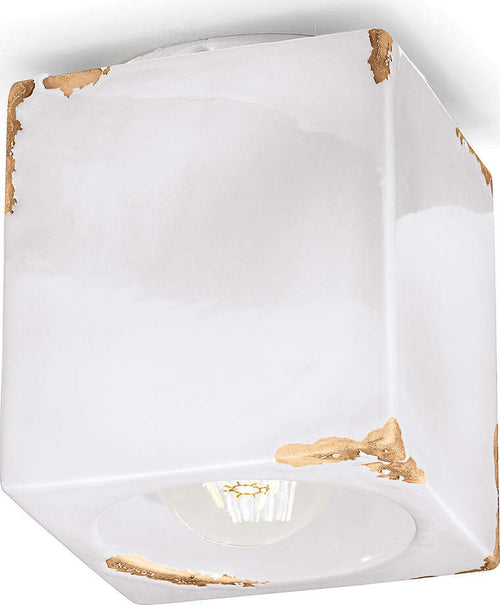 Plafoniera-Vintage-Ceramica-Bianca-1-Luce-E27