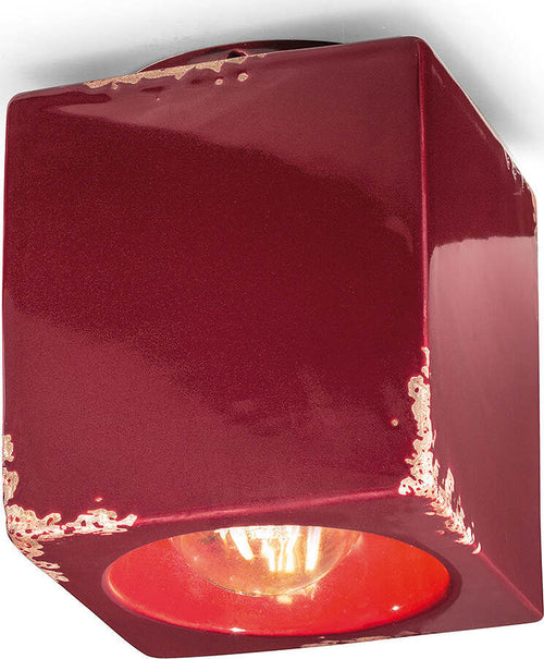 Plafoniera-Vintage-Ceramica-Bordeaux-1-Luce-E27