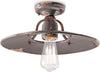 Plafoniera-Vintage-Country-Ferro-E-Ceramica-Tortora-D40-1-Luce-E27