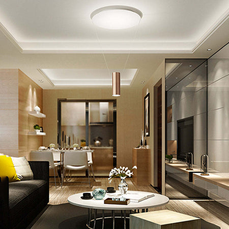 Plafoniere-In-Metallo-Contemporanea-Hang-Bianco-Led