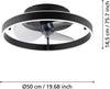 Plafoniere-Ventilatore-Marinella-Acciaio-Bianco-Nero-Diff-Acrilico-Bianco