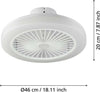 Plafoniere-Ventilatore-Ortona-Abs-Bianco-Diff-Acrilico-Bianco-Led-3X8,5W