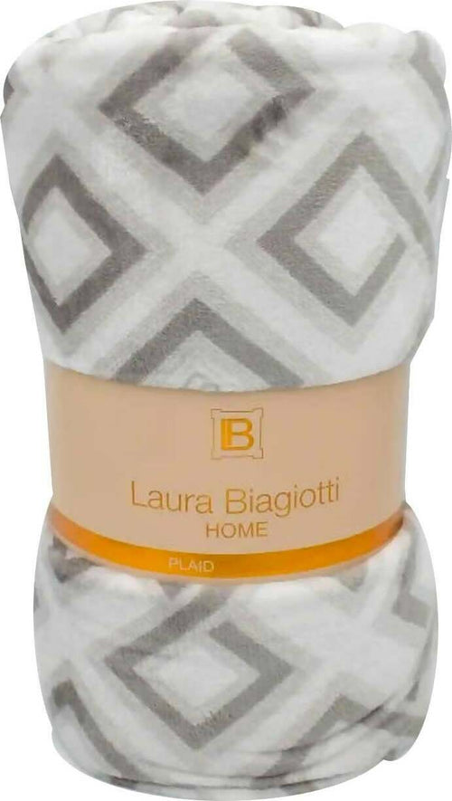 Plaid In Caldo Pile Laura Biagiotti 210x240 Morbido E Elegante Per La Camera Da Letto E Il Soggiorno Casa e cucina/Tessili per la casa/Biancheria da letto/Coperte e trapunte/Plaid Puleo Casa - Palermo, Commerciovirtuoso.it