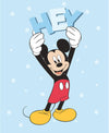 Plaid in pile disney mickey mouse 100 x 150 cm art 97091355tp01