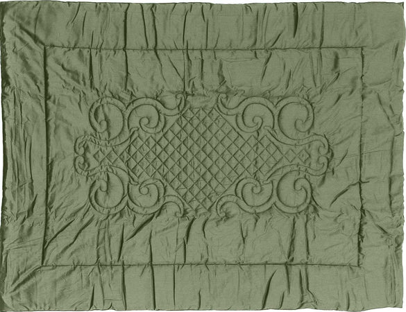 Plaid in Raso Di Puro Cotone Verde Oliva Coperta Imbottita 100gr 140 X 180 Cm Trapunta Divano in Raso Di Puro Cotone Verde Oliva Casa e cucina/Tessili per la casa/Biancheria da letto/Coperte e trapunte/Plaid Vanita di raso - Sesto San Giovanni, Commerciovirtuoso.it