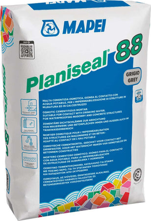PLANISEAL-88-GRIGIO-KG.25-(EX-IDROSILEX-PRONTO)-Malta-osmotica-per-impermeabilizzazione-di-muratura-e-calcestruzzo