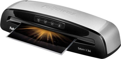 Plastificatrice Saturn 3I - A4 - a caldo - Fellowes Cancelleria e prodotti per ufficio/Elettronica per ufficio/Plastificatrici Eurocartuccia - Pavullo, Commerciovirtuoso.it