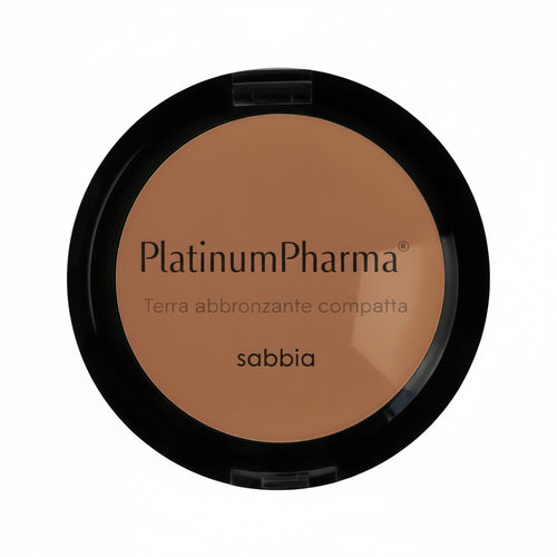 Platinum Pharma Terra Abbronzante Compatta Sabbia 7g per Viso, Collo E Decolletè Finish Matt Style International Srl