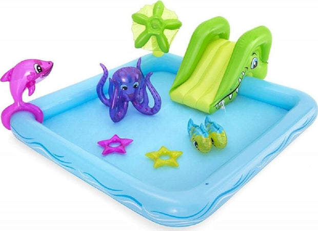 Play Center Acquario Fantastico Con Spruzzi Piscina Gonfiabile 239x206x86cm 53052 Giochi e giocattoli/Sport e giochi all'aperto/Giochi aquatici e piscine per bambini/Canotti e gonfiabili galleggianti Trade Shop italia - Napoli, Commerciovirtuoso.it