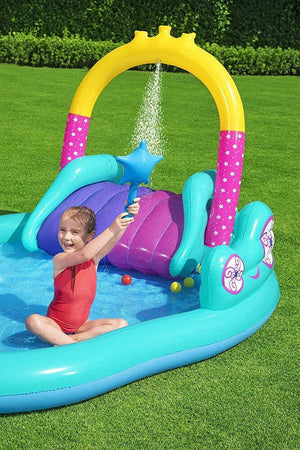 Play Center Magico Unicorno Piscina 274x198x137cm Scivolo Anelli Bacchetta 53097 Giochi e giocattoli/Sport e giochi all'aperto/Giochi aquatici e piscine per bambini/Canotti e gonfiabili galleggianti Trade Shop italia - Napoli, Commerciovirtuoso.it