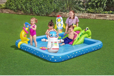 Play Center Piccolo Astronauta Gonfiabile 228x206x84 Cm Piscina Giardino 53126 Giochi e giocattoli/Sport e giochi all'aperto/Giochi aquatici e piscine per bambini/Canotti e gonfiabili galleggianti Trade Shop italia - Napoli, Commerciovirtuoso.it