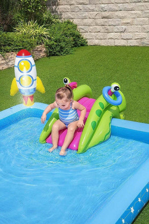 Play Center Piccolo Astronauta Gonfiabile 228x206x84 Cm Piscina Giardino 53126 Giochi e giocattoli/Sport e giochi all'aperto/Giochi aquatici e piscine per bambini/Canotti e gonfiabili galleggianti Trade Shop italia - Napoli, Commerciovirtuoso.it