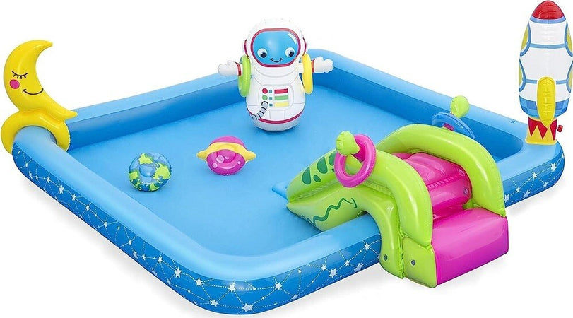 Play Center Piccolo Astronauta Gonfiabile 228x206x84 Cm Piscina Giardino 53126 Giochi e giocattoli/Sport e giochi all'aperto/Giochi aquatici e piscine per bambini/Canotti e gonfiabili galleggianti Trade Shop italia - Napoli, Commerciovirtuoso.it