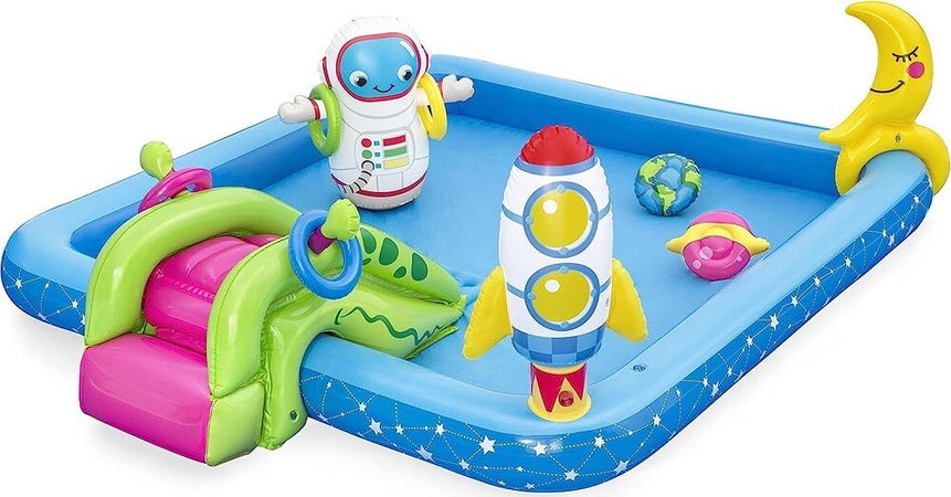 Play Center Piccolo Astronauta Gonfiabile 228x206x84 Cm Piscina Giardino 53126 Giochi e giocattoli/Sport e giochi all'aperto/Giochi aquatici e piscine per bambini/Canotti e gonfiabili galleggianti Trade Shop italia - Napoli, Commerciovirtuoso.it