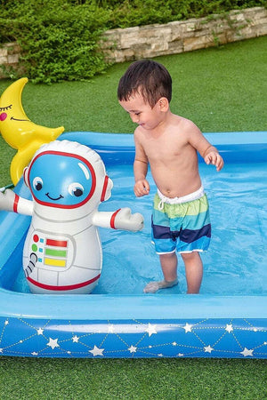 Play Center Piccolo Astronauta Gonfiabile 228x206x84 Cm Piscina Giardino 53126 Giochi e giocattoli/Sport e giochi all'aperto/Giochi aquatici e piscine per bambini/Canotti e gonfiabili galleggianti Trade Shop italia - Napoli, Commerciovirtuoso.it