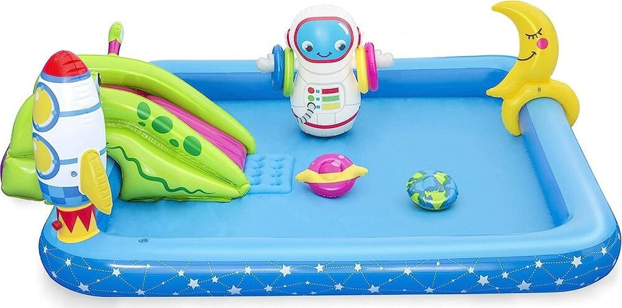 Play Center Piccolo Astronauta Gonfiabile 228x206x84 Cm Piscina Giardino 53126 Giochi e giocattoli/Sport e giochi all'aperto/Giochi aquatici e piscine per bambini/Canotti e gonfiabili galleggianti Trade Shop italia - Napoli, Commerciovirtuoso.it