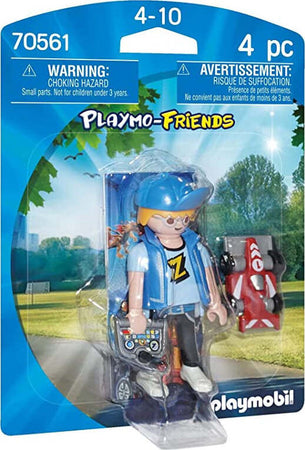 PLAYMOBIL-Ragazzo-con-Auto-Radiocomandata-70561