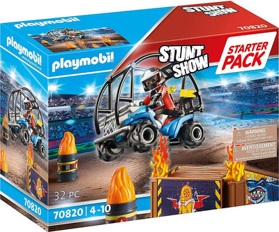 Playmobil-Stuntshow-70820-Quad-con-Rampa-Infuocata