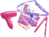 Playset-Beauty-Parrucchiera-Giocattolo-Bambini-Piastra-Phon-e-Accessori-Capelli
