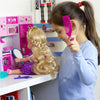 Playset-Beauty-Parrucchiera-Giocattolo-Bambini-Piastra-Phon-e-Accessori-Capelli