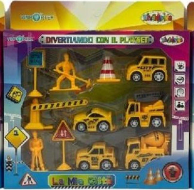 Playset Costruzioni La Mia Citt? Con Assortimento Di Personaggi Veicoli Segnali Giochi e giocattoli/Veicoli/Macchine e camion/Auto e auto da corsa Trade Shop italia - Napoli, Commerciovirtuoso.it
