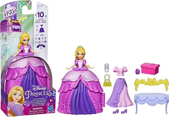 Playset Disney Princess Secret Styles Principessa Rapunzel Sorpresa Fashion Moda Giochi e giocattoli/Bambole e accessori/Bambole Fashion e accessori/Bambole Fashion Trade Shop italia - Napoli, Commerciovirtuoso.it