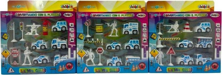 Playset Forze Dell'ordine Polizia Assortito Con Vari Pezzi Gioco Bambini Veicoli Giochi e giocattoli/Veicoli/Macchine e camion/Camion Trade Shop italia - Napoli, Commerciovirtuoso.it