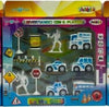 Playset-Forze-Dell'ordine-Polizia-Assortito-Con-Vari-Pezzi-Gioco-Bambini-Veicoli